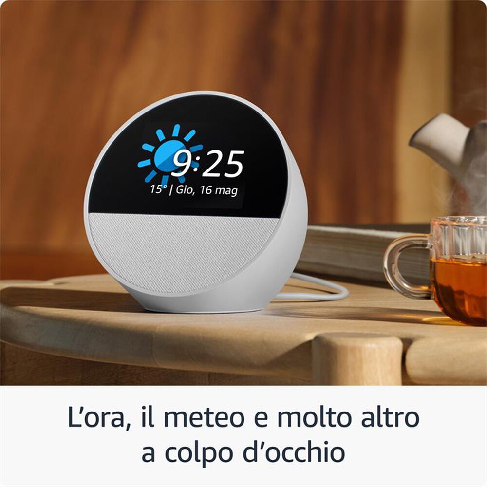Immagine del prodotto AMAZON - NUOVO AMAZON ECHO SPOT (MODELLO 2024)-Blu