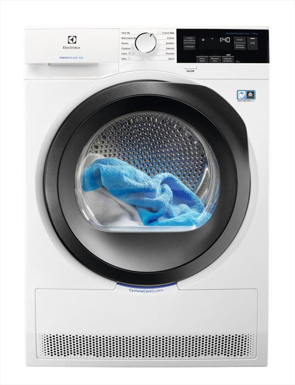 Immagine del prodotto ELECTROLUX - Asciugatrice EW9HE283 - 8 Kg-Bianco/obl&ograve; nero