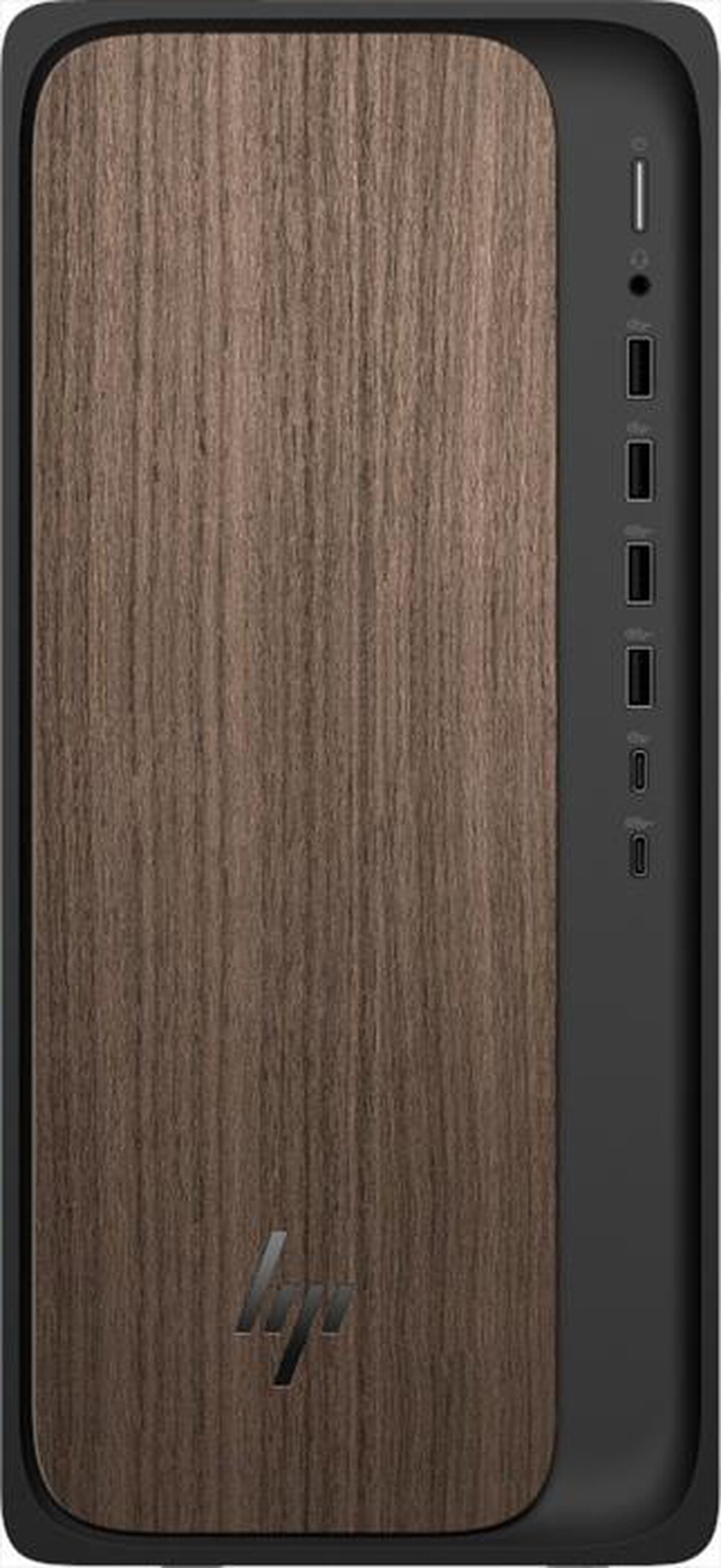 HP - Desktop OMNIDESK AI M03-0014NL-Dark Wood