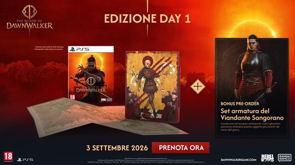 Immagine del prodotto NAMCO - THE BLOOD OF DAWNWALKER D1 PS5