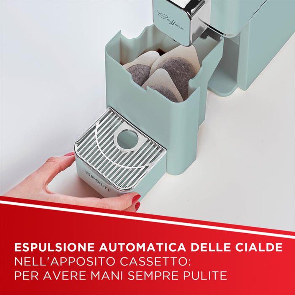 Immagine del prodotto POLTI - Macchina da caff&eacute; a cialde ESE 44 m COFFEA S15G-Verde