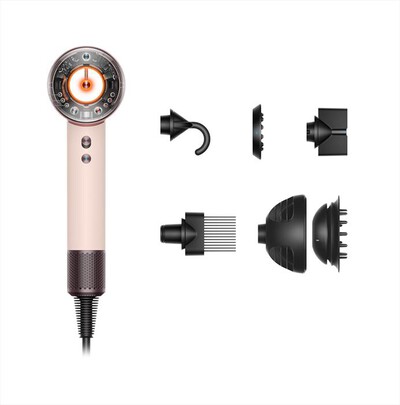 DYSON - Asciugacapelli Supersonic Nural Ricci/Molto Ricci-Rosa Cipria/Oro Rosa