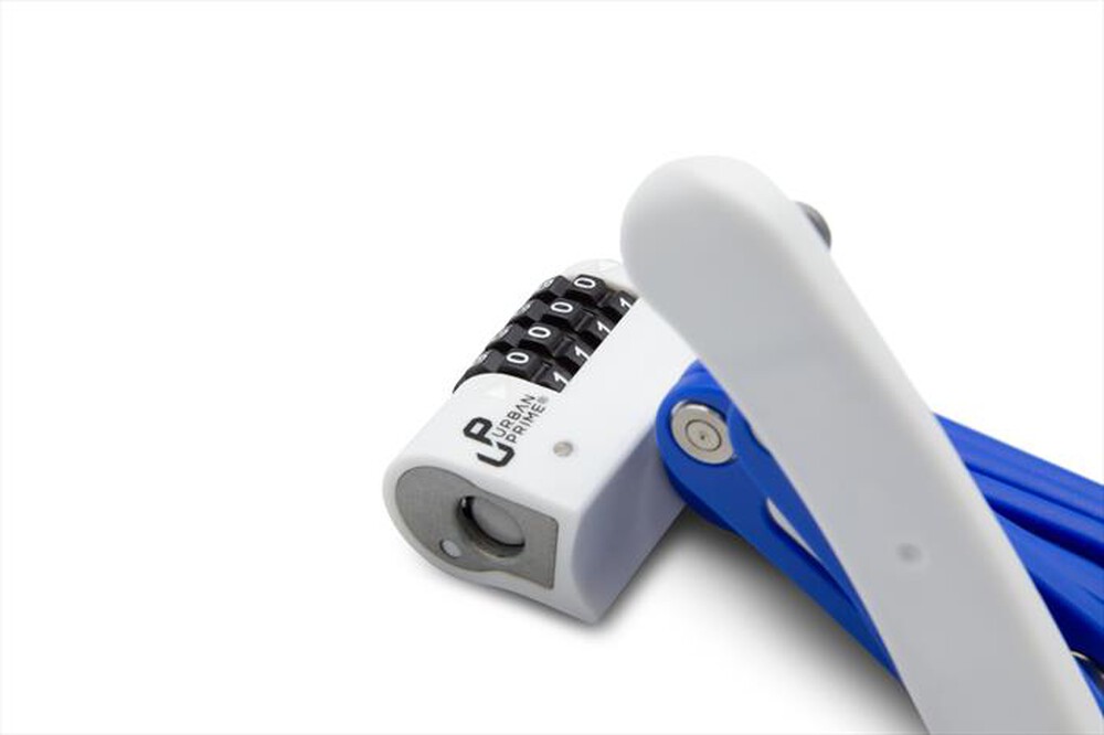 Immagine del prodotto URBAN PRIME - Lucchetto FOLDING LOCK-Bianco e azzurro
