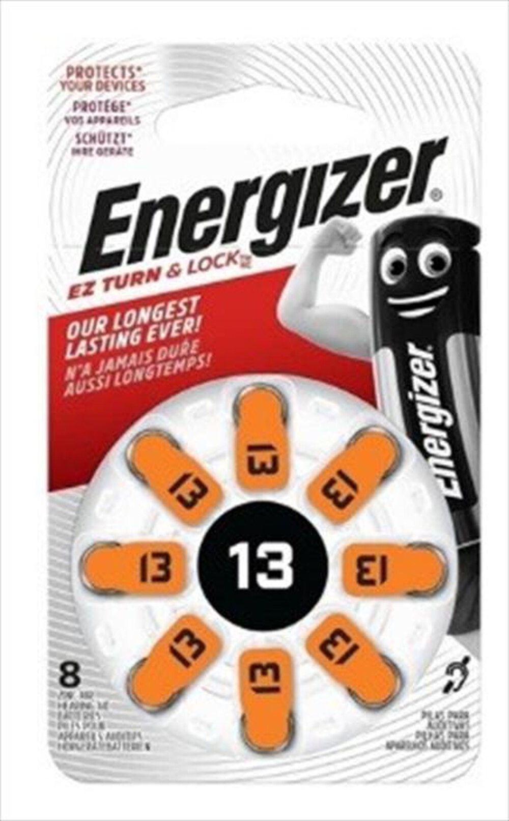Immagine del prodotto ENERGIZER - Batterie HA13 Z.AIR TFT TL8