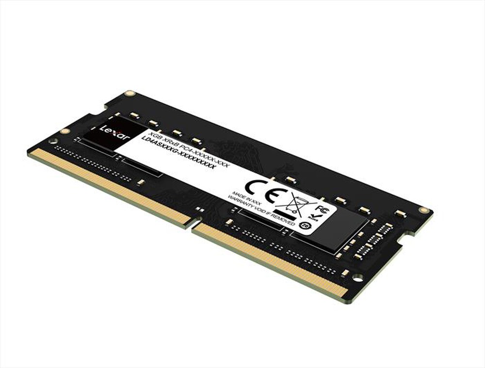 Immagine del prodotto LEXAR - Memoria per desktop 32GB DDR4 260 PIN-Black