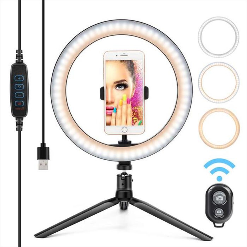 Immagine del prodotto MAJESTIC - Lampada portatile MYSELFIE-NERO