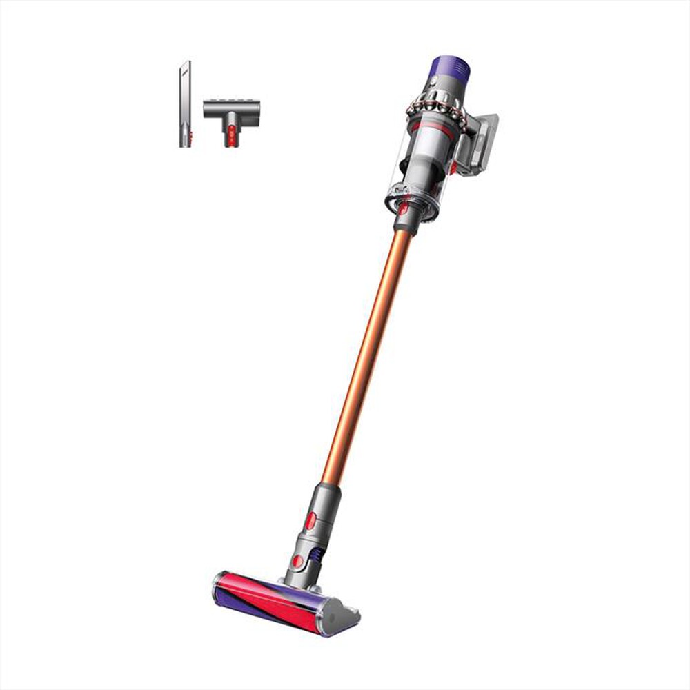 DYSON - Scopa elettrica Cyclone V10 Fluffy-Nickel/Iron/Copper
