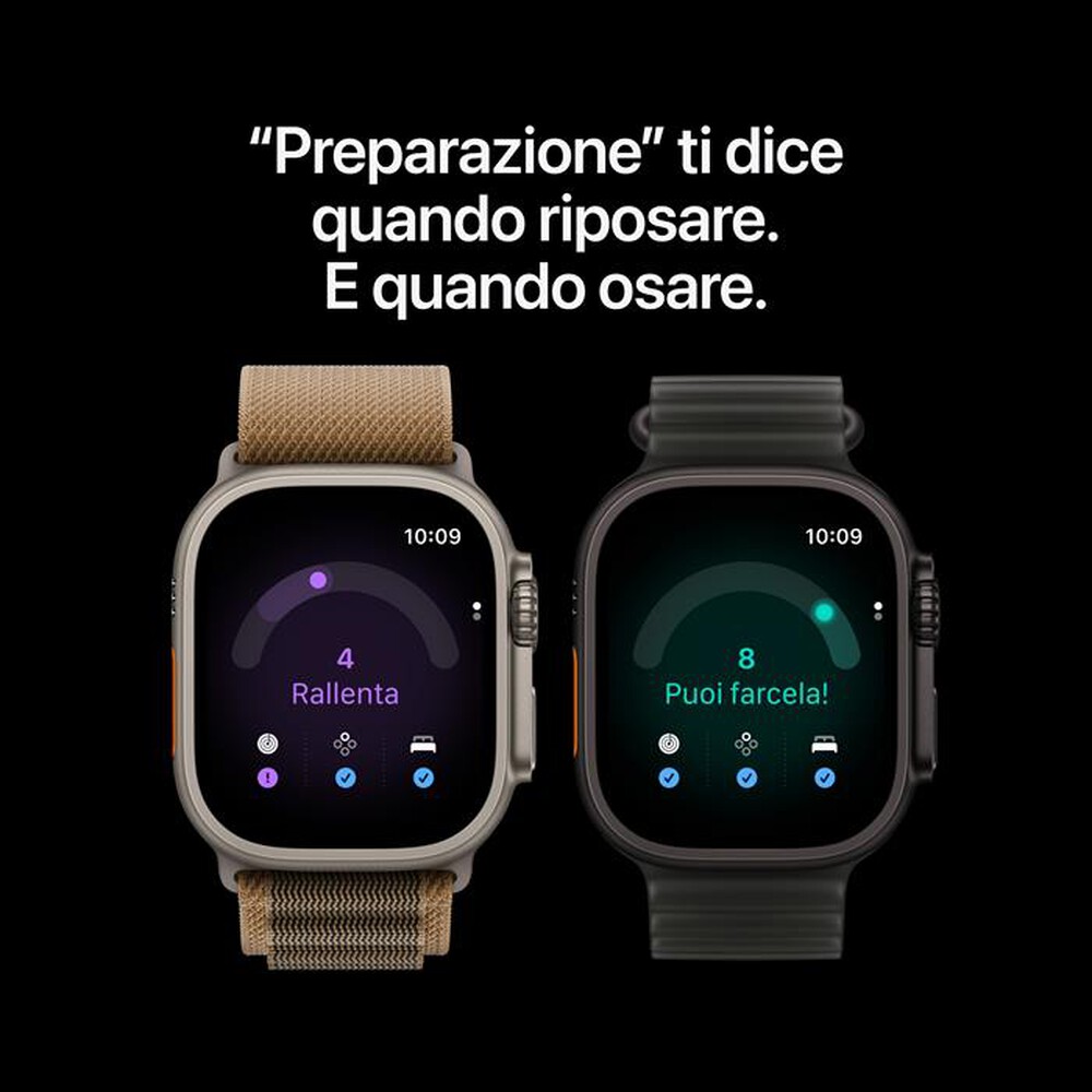 Immagine del prodotto APPLE - Watch Ultra 4 GPS + Cellular 49mm Titanio-Alpine Loop Borgogna - Large
