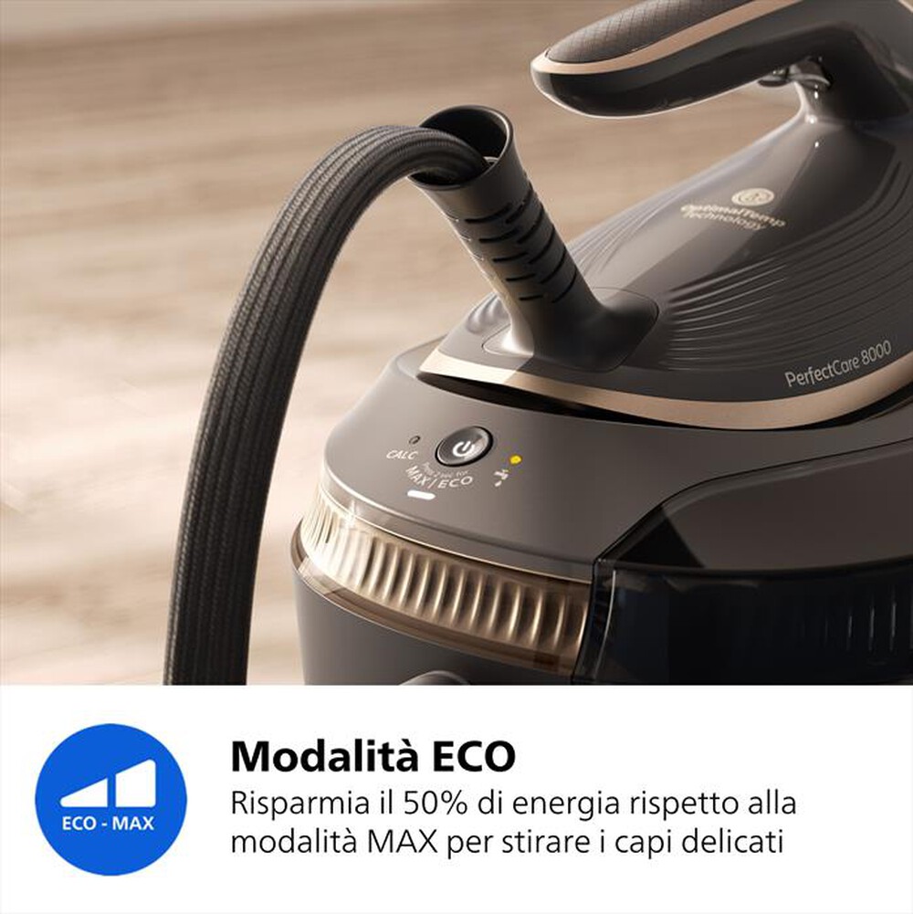 Immagine del prodotto PHILIPS - Sistema stirante PERFECTCARE SERIE 8000 PSG8300/20-Blu/Oro