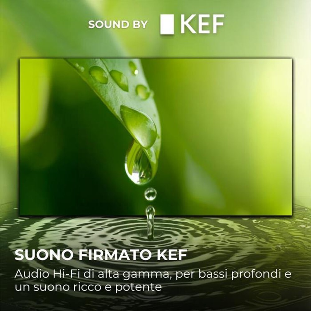 Immagine del prodotto HAIER - Smart TV QLED 4K 65" UltraSense AI H65S90GUX-Nero