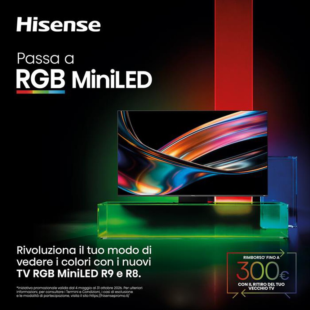 Immagine del prodotto HISENSE - Smart TV MINI LED 4K 75" 75UR9S-NERO