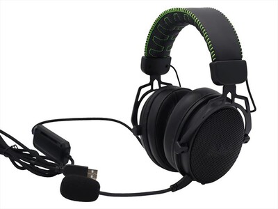 AAAMAZE - CUFFIA GAMING RECON 2 USB CON MICROFONO-Nero