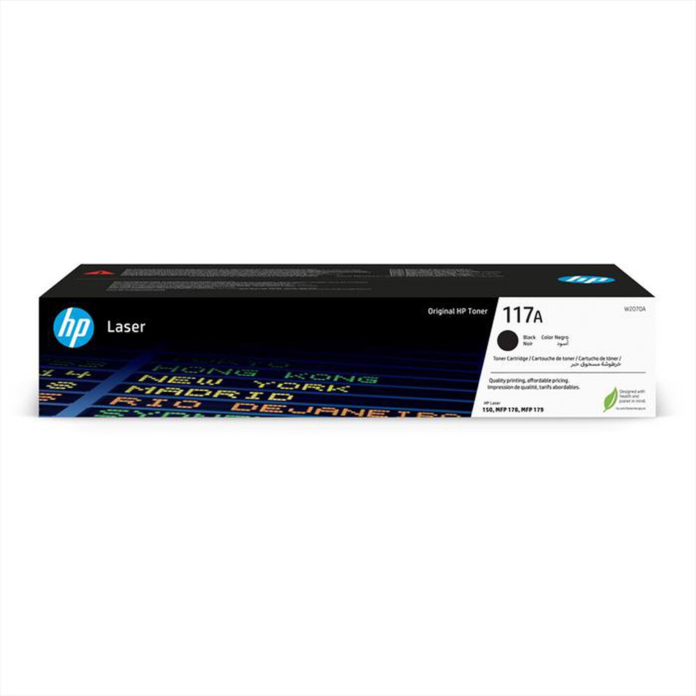 HP - HP 117A NERO-Nero