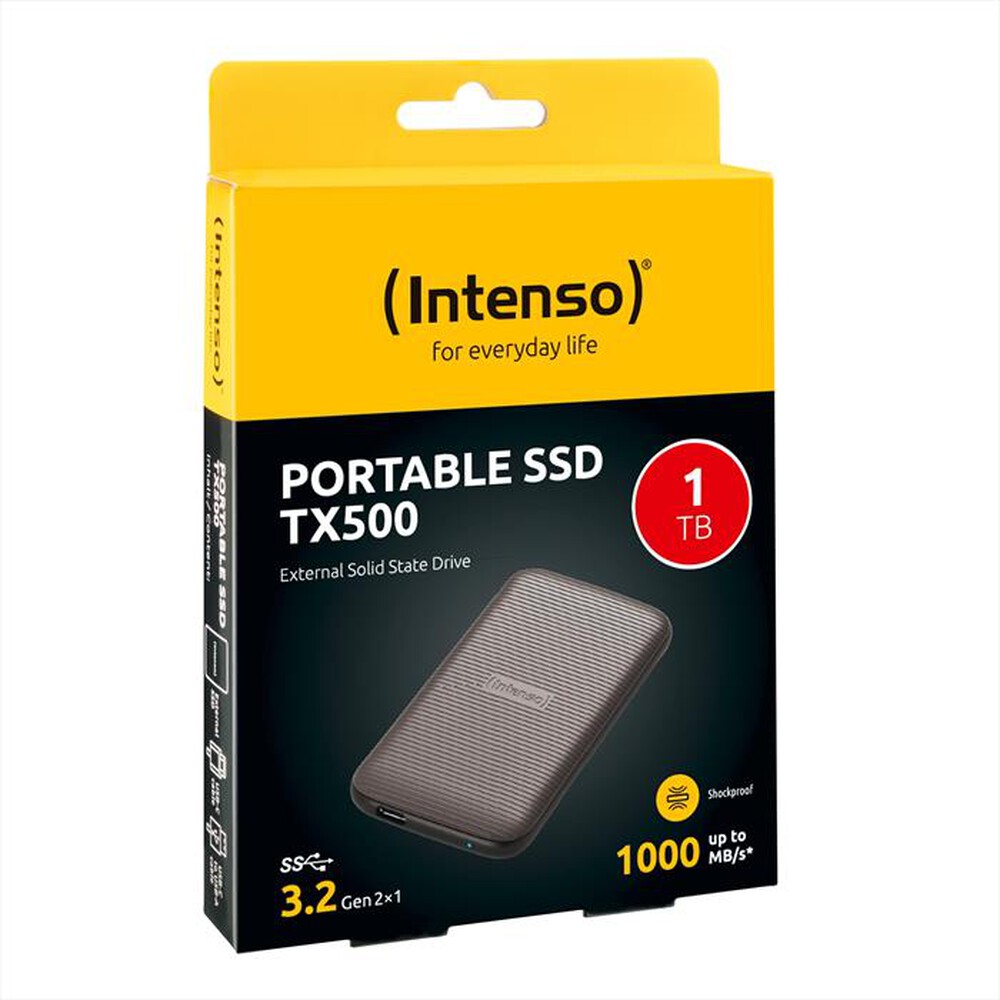 Immagine del prodotto INTENSO - SSD ESTERNA 1,8" TX500 1 TB-MARRONE