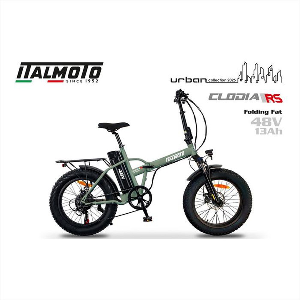 ITALMOTO - Fat bike ITCL48RS-E-G-Verde