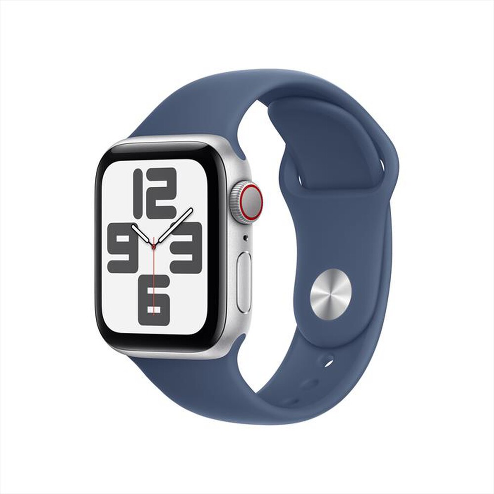 Immagine del prodotto APPLE - Watch SE GPS + Cellular 40mm Cassa Alluminio-Argento Sport Band Denim - S/M