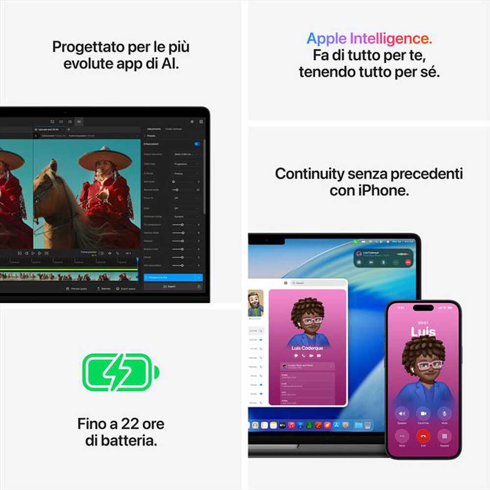 Immagine del prodotto APPLE - MacBook Pro 14" M5 Pro Core 15 CPU 16 GPU 24GB 2TB-Argento