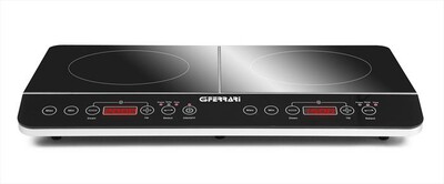 G3FERRARI - Fornello a induzione doppio G10047W0-Nero