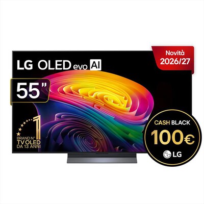 LG - Smart TV OLED 4K Evo AI 55" C6 PRO OLED55C66LB-Charcoal Black