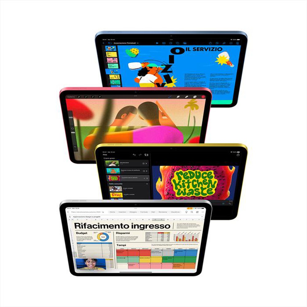 Immagine del prodotto APPLE - iPad 10.9" WI-FI + CELLULAR 256GB-Rosa