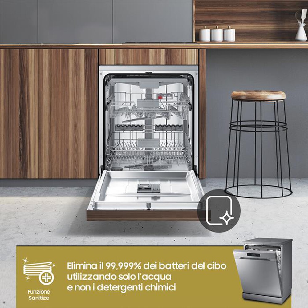 Immagine del prodotto SAMSUNG - Lavastoviglie DW60CG550FSRET Classe D 14 coperti-INOX