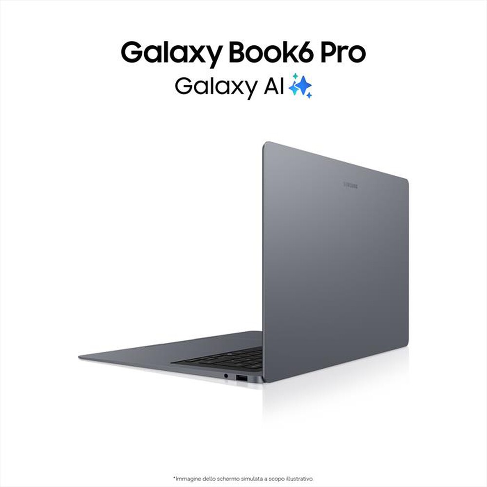Immagine del prodotto SAMSUNG - Notebook GALAXY BOOK6 PRO 16"-Gray