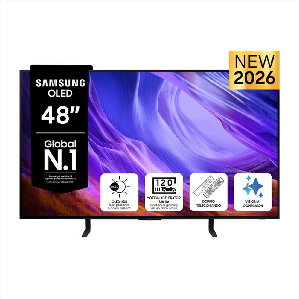 Immagine del prodotto SAMSUNG - Smart TV OLED 4K AI 48" QE48S85HAEXZT-Graphite Black