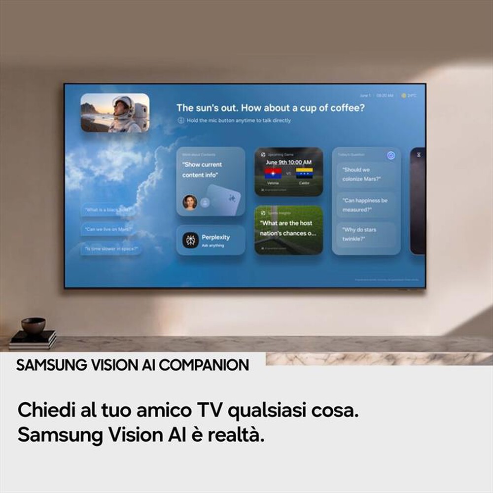 Immagine del prodotto SAMSUNG - Smart TV OLED 4K AI 65" QE65S85HAEXZT-Black