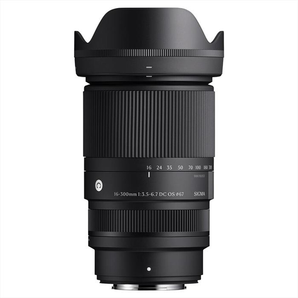 SIGMA - Obiettivo Zoom 16-300/3,5-6,7(C) DC OS X-MOUNT-Nero