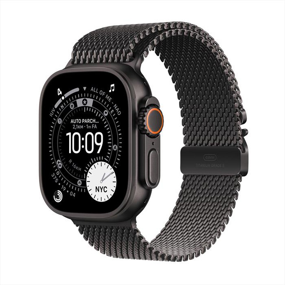 Immagine del prodotto APPLE - Watch Ultra 3 GPS + Cellular 49mm Titanio Nero-Milanese Titanio Nero - L
