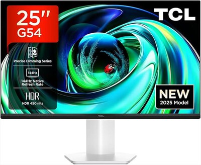 TCL - Monitor LED FHD 25" 25G54-White