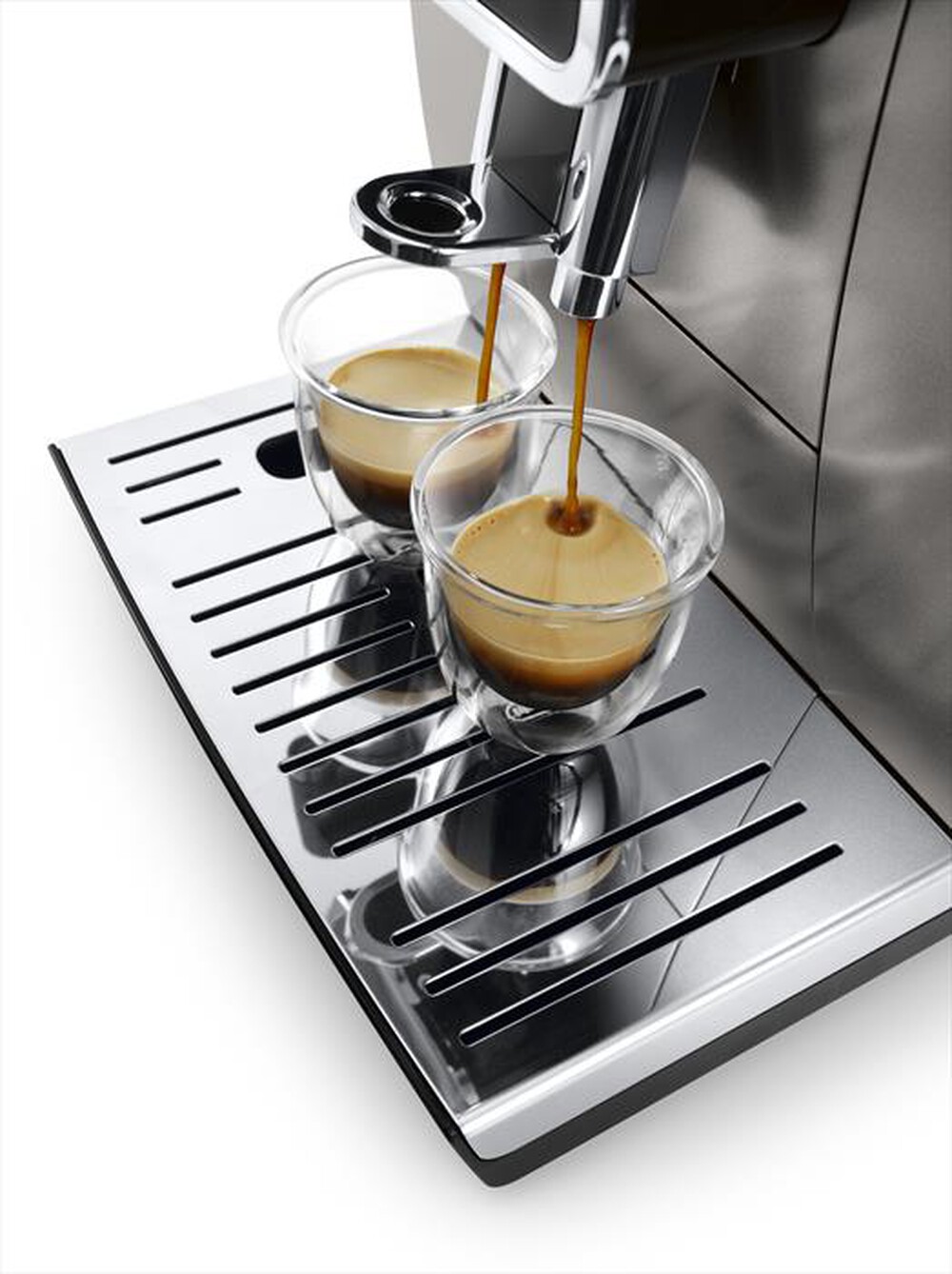 Immagine del prodotto DE LONGHI - Macchina da caff&egrave; Dinamica Aroma Bar ECAM359.57.TB-Titanio Nero