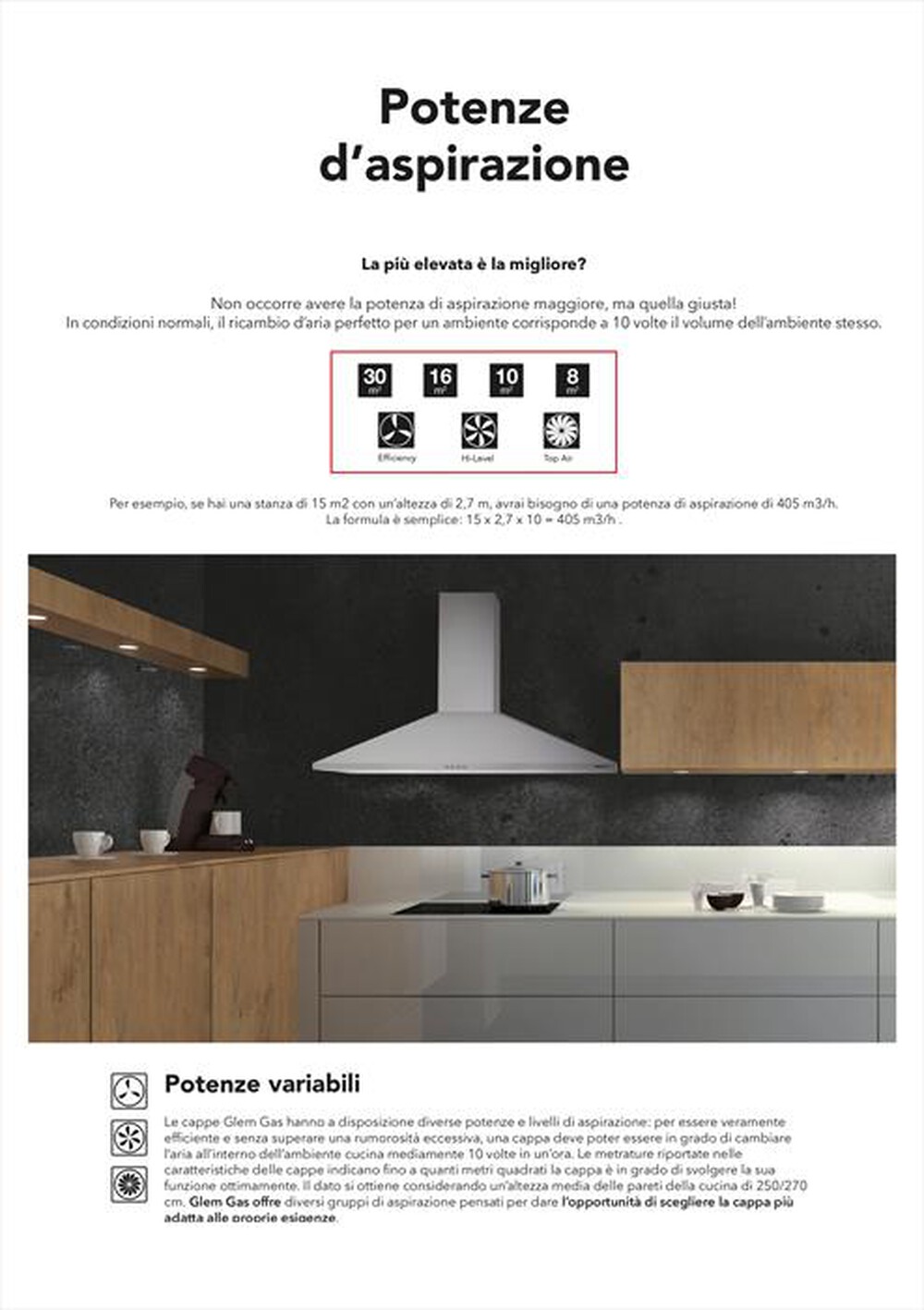 Immagine del prodotto GLEM GAS - Cappa a parete GHP964IX-INOX