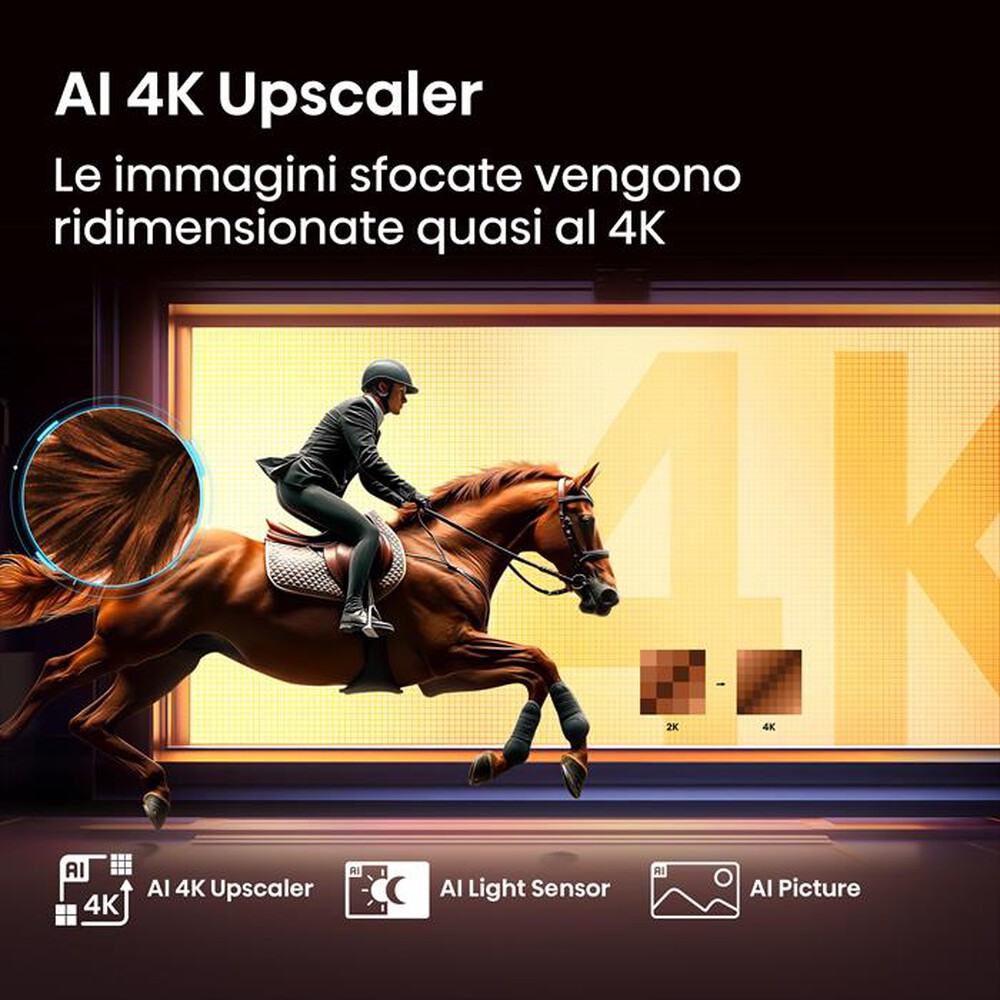 Immagine del prodotto HISENSE - Smart TV QLED 65" 4K Ultra HD 65E79Q-NERO