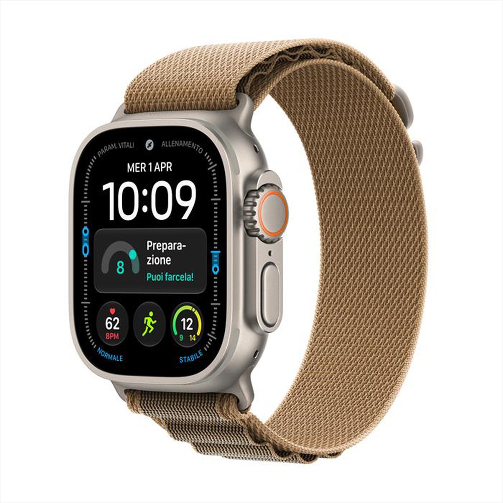 Immagine del prodotto APPLE - Watch Ultra 4 GPS + Cellular 49mm Titanio-Alpine Loop Duna - Medium