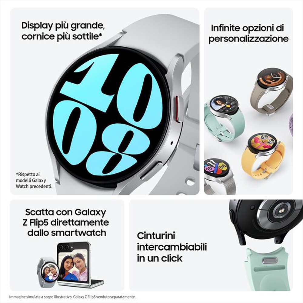 Immagine del prodotto SAMSUNG - Galaxy Watch6 44mm-Graphite