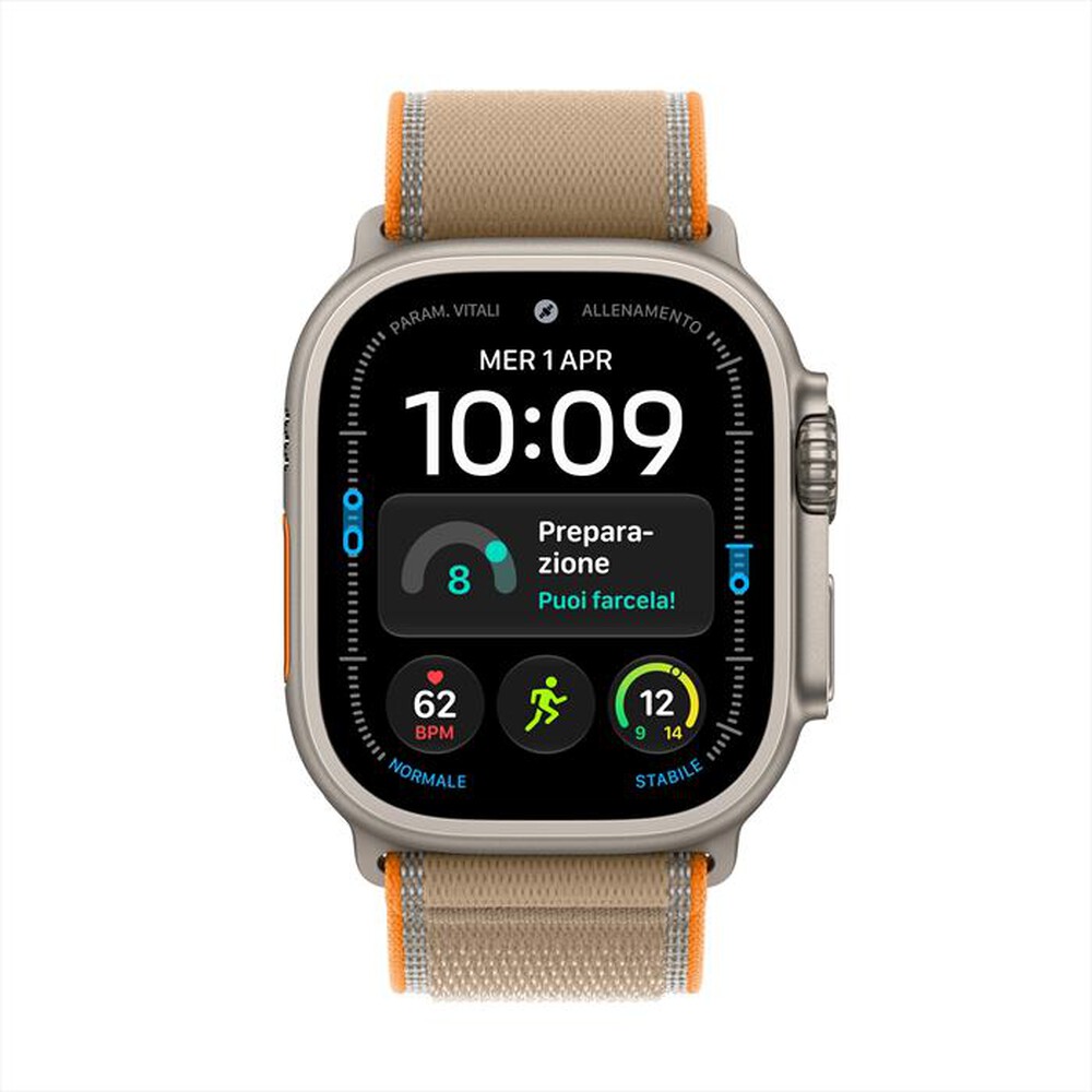 Immagine del prodotto APPLE - Watch Ultra 4 GPS + Cellular 49mm Titanio-Trail Loop Sabbia - S/M