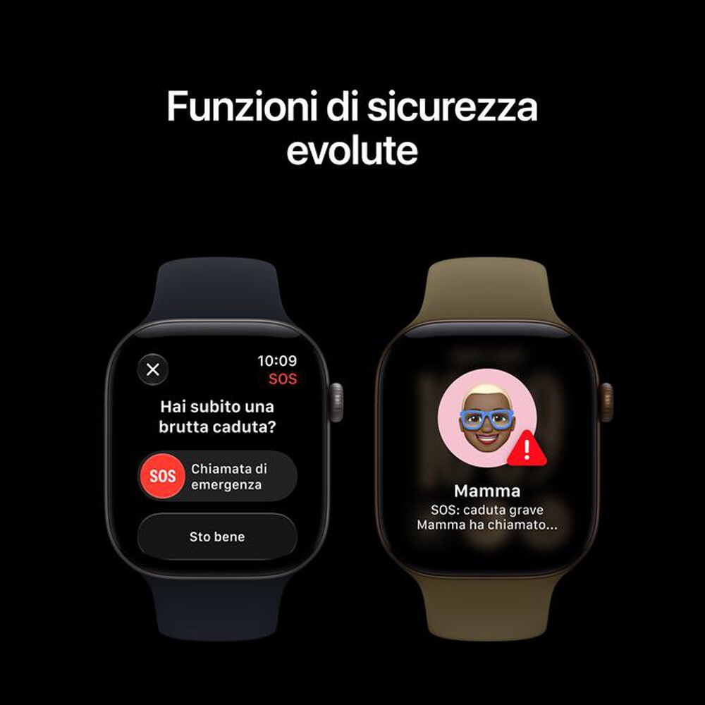 Immagine del prodotto APPLE - Watch Series 12 GPS 42mm Alluminio Bronzo Scuro-Loop milanese Bronzo scuro