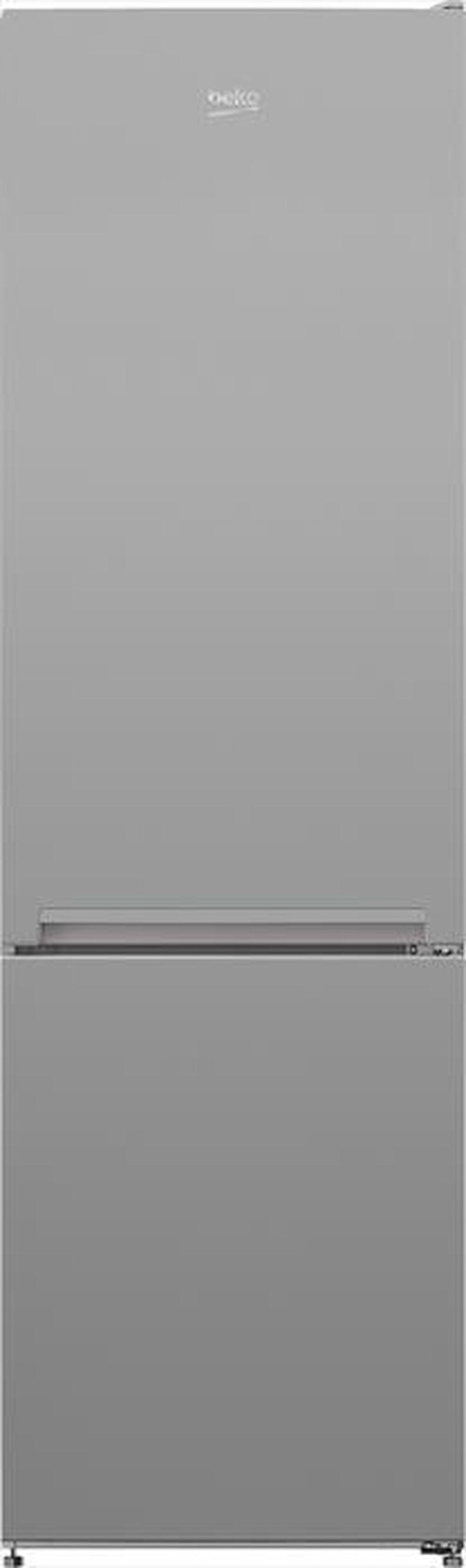 BEKO - Frigorifero combinato RCNA305K40SN Classe E 266 lt-Silver