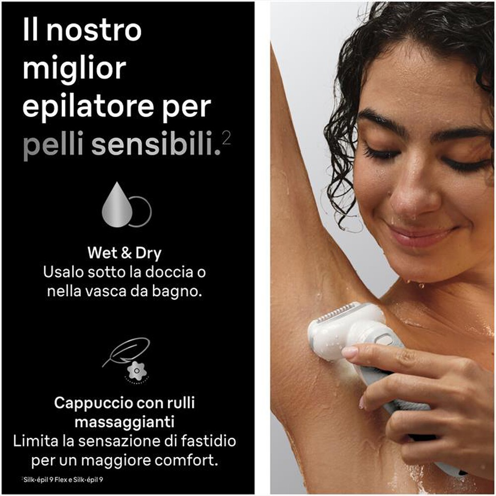 Immagine del prodotto BRAUN - Epilatore Wet & Dry LEGEPIL SES9-000 SILV BOX MN-ARGENTO