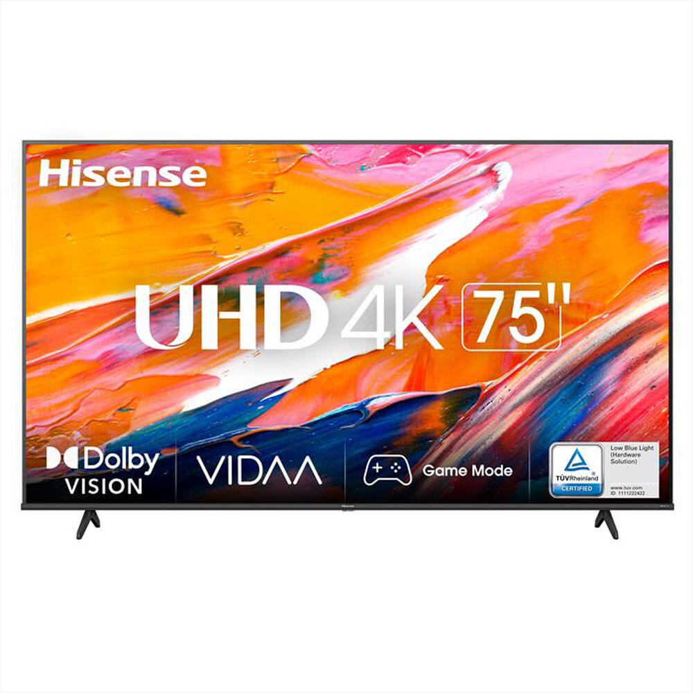 Immagine del prodotto HISENSE - Smart TV LED UHD 4K 75" 75A69K-Black