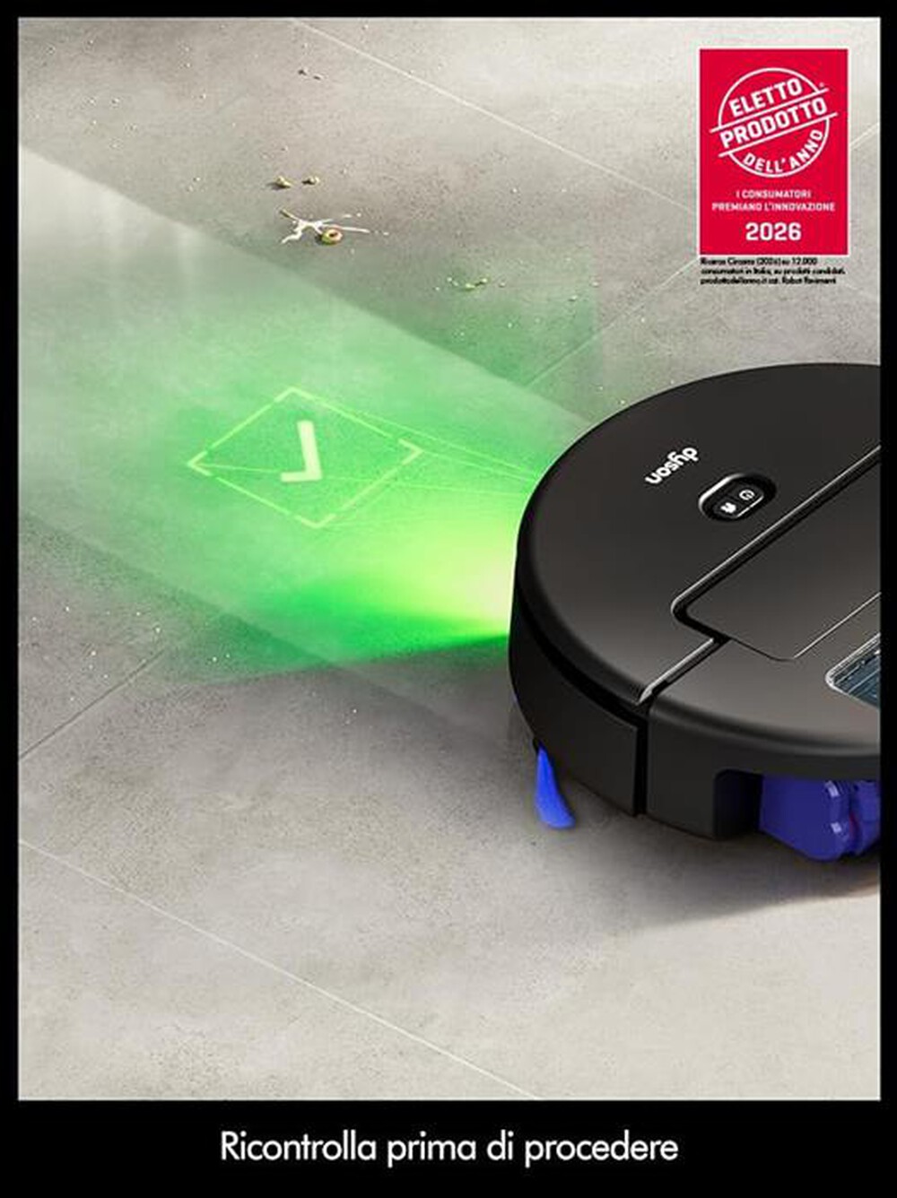 Immagine del prodotto DYSON - Robot Lavapavimenti Spot+Scrub Ai-Nero
