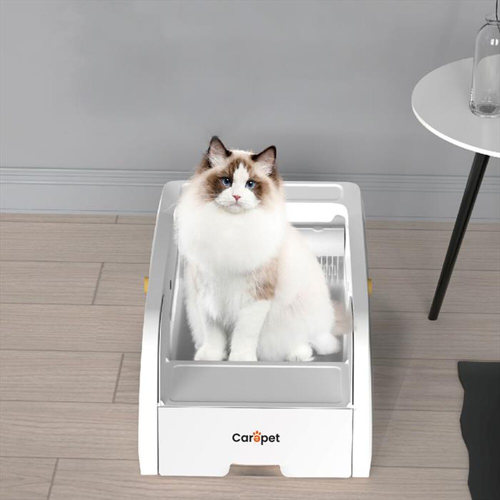 CAREPET - LETTIERA AUTOPULENTE C102WC OPEN-Bianco