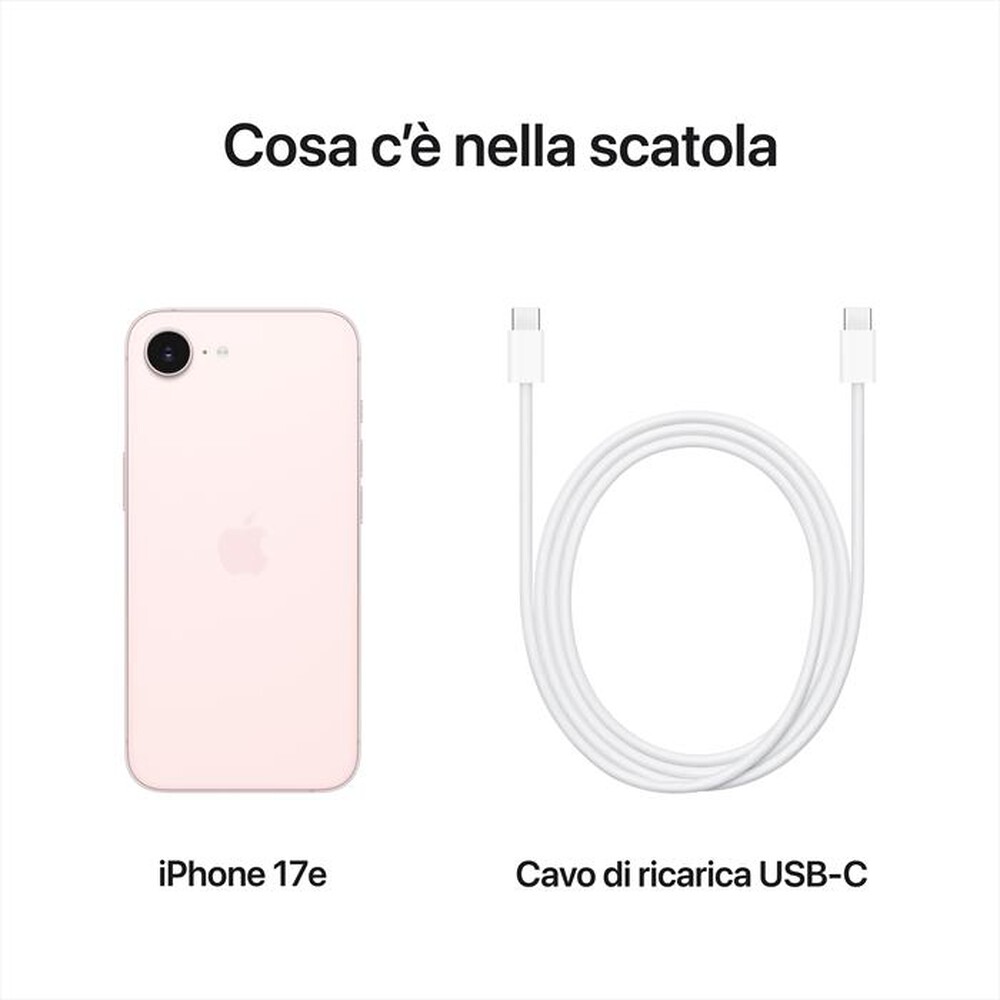 Immagine del prodotto APPLE - iPhone 17e 256GB-Rosa Chiaro