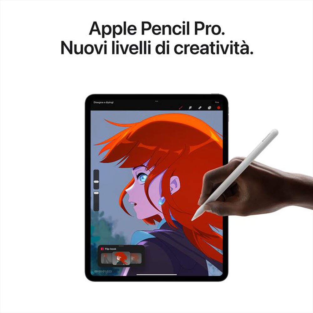 Immagine del prodotto APPLE - iPad Pro 13'' Wi-Fi + Cellular 2TB Nano-texture-NeroSiderale