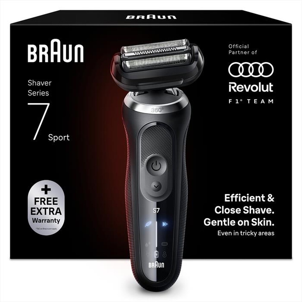 Immagine del prodotto BRAUN - Rasoio SHAVER 72-N1000S F1-NERO