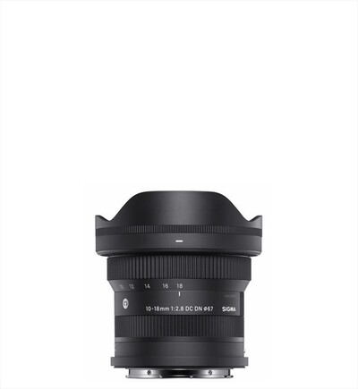 SIGMA - Obiettivo zoom 10-18/2.8 (C) AF DC DN L-MOUNT-Nero