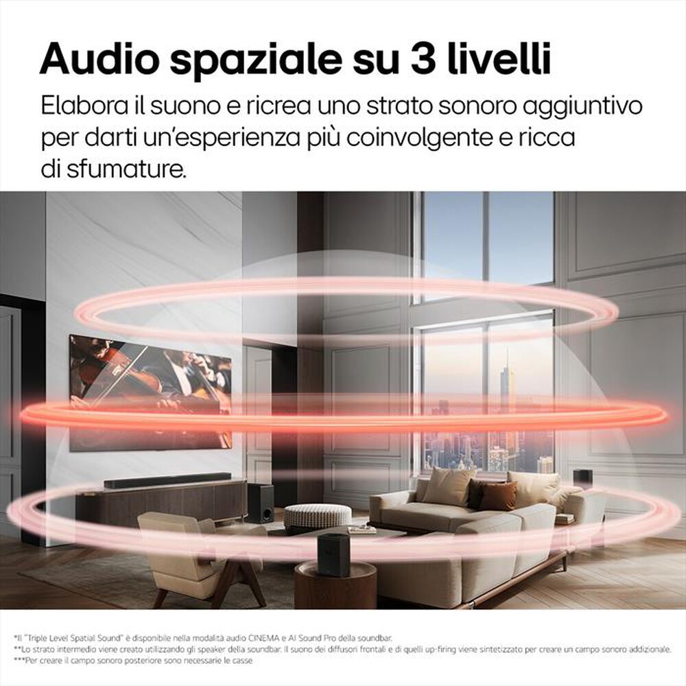Immagine del prodotto LG - Soundbar S70TY-Black