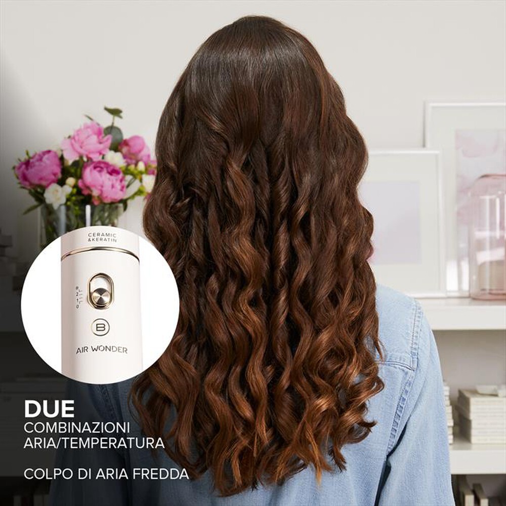 Immagine del prodotto BELLISSIMA IMETEC - MODELLATORE AD ARIA CALDA AIR WONDER-Oro, Bianco