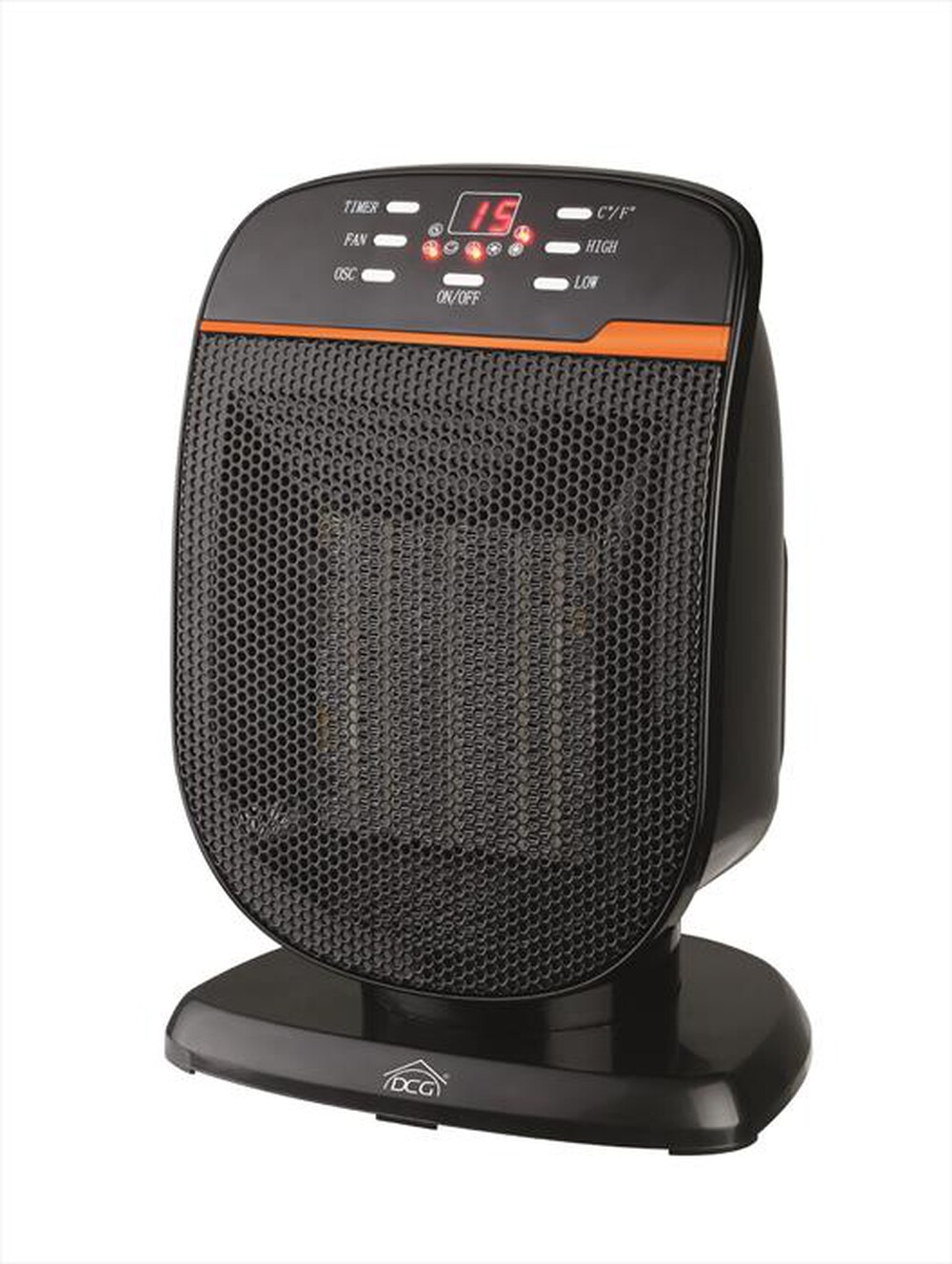 Immagine del prodotto DCG ELTRONIC - Stufa elettrica PTC180-NERO